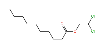 2,2-Dichloroethyl decanoate